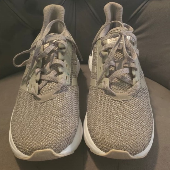 adidas Shoes - Adidas Mesh Gray Sneakers